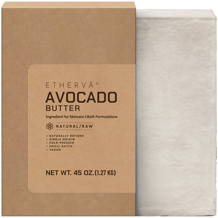 ETHERVA® Avocado Butter / Naturally Refined / Firm Texture / Natural Light Scent