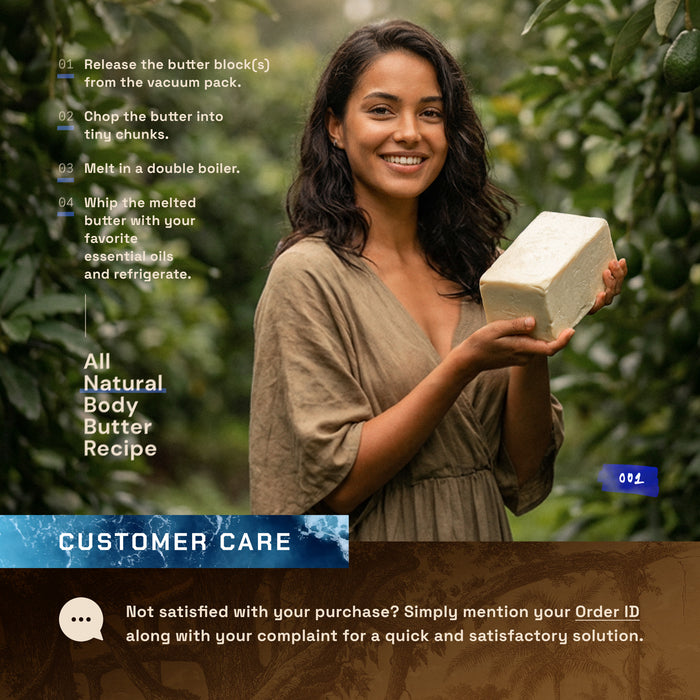 ETHERVA® Avocado Butter / Naturally Refined / Firm Texture / Natural Light Scent