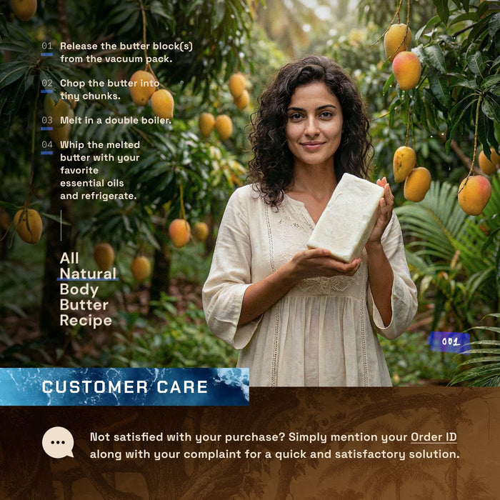 ETHERVA® Mango Butter / Naturally Refined / Firm Texture & Light Scent