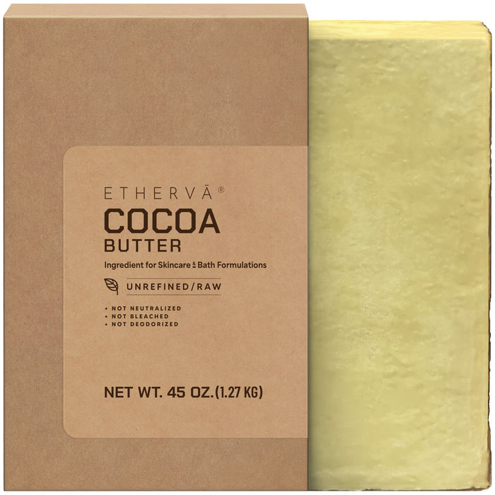 ETHERVA® Cocoa Butter / Unrefined & Raw / Not Deodorized