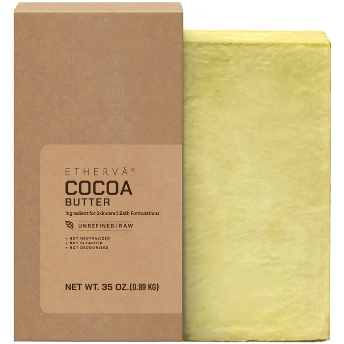 ETHERVA® Cocoa Butter / Unrefined & Raw / Not Deodorized
