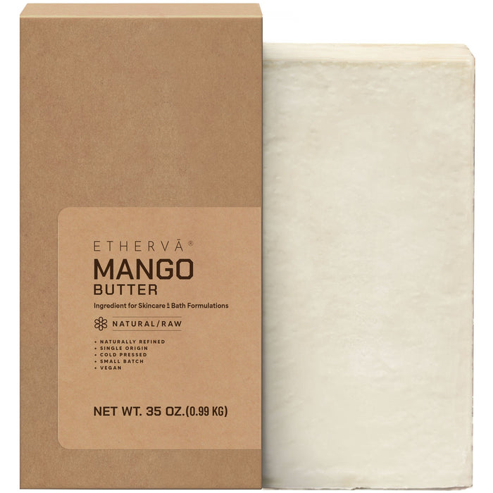 ETHERVA® Mango Butter / Naturally Refined / Firm Texture & Light Scent