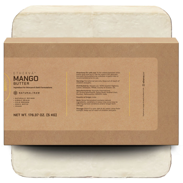 ETHERVA® Mango Butter / Naturally Refined / Firm Texture & Light Scent