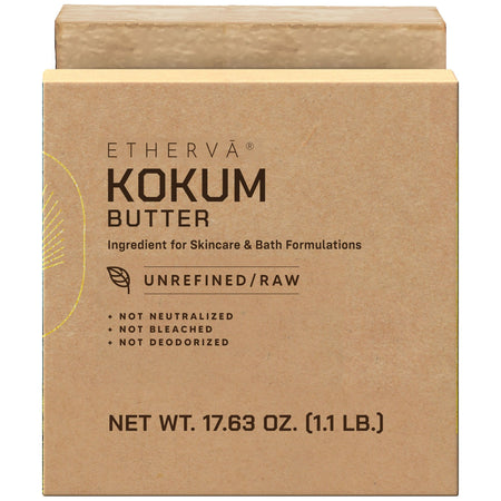 ETHERVA® Kokum Butter / Unrefined & Raw / Traditional Process