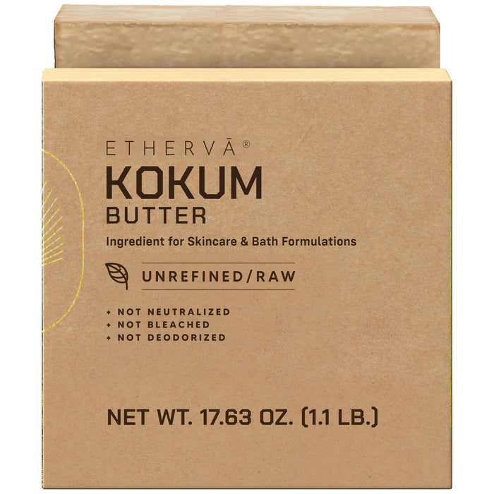 ETHERVA® Kokum Butter / Unrefined & Raw / Traditional Process