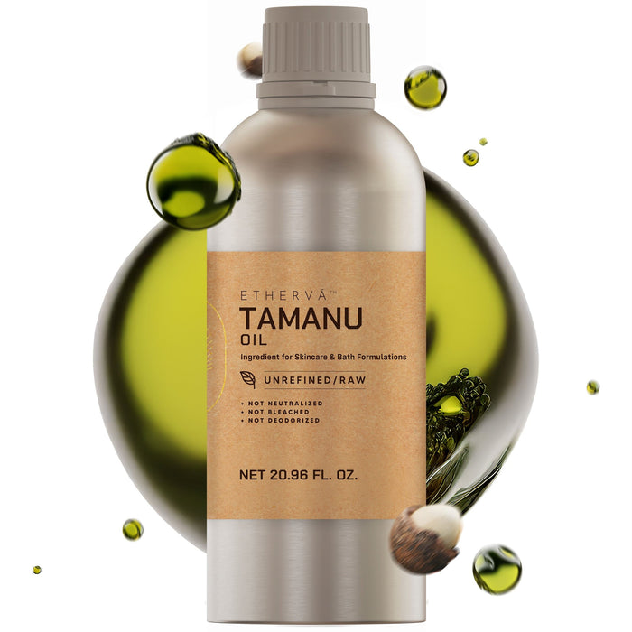 ETHERVA® Tamanu Oil / Unrefined & Raw / Cold Pressed