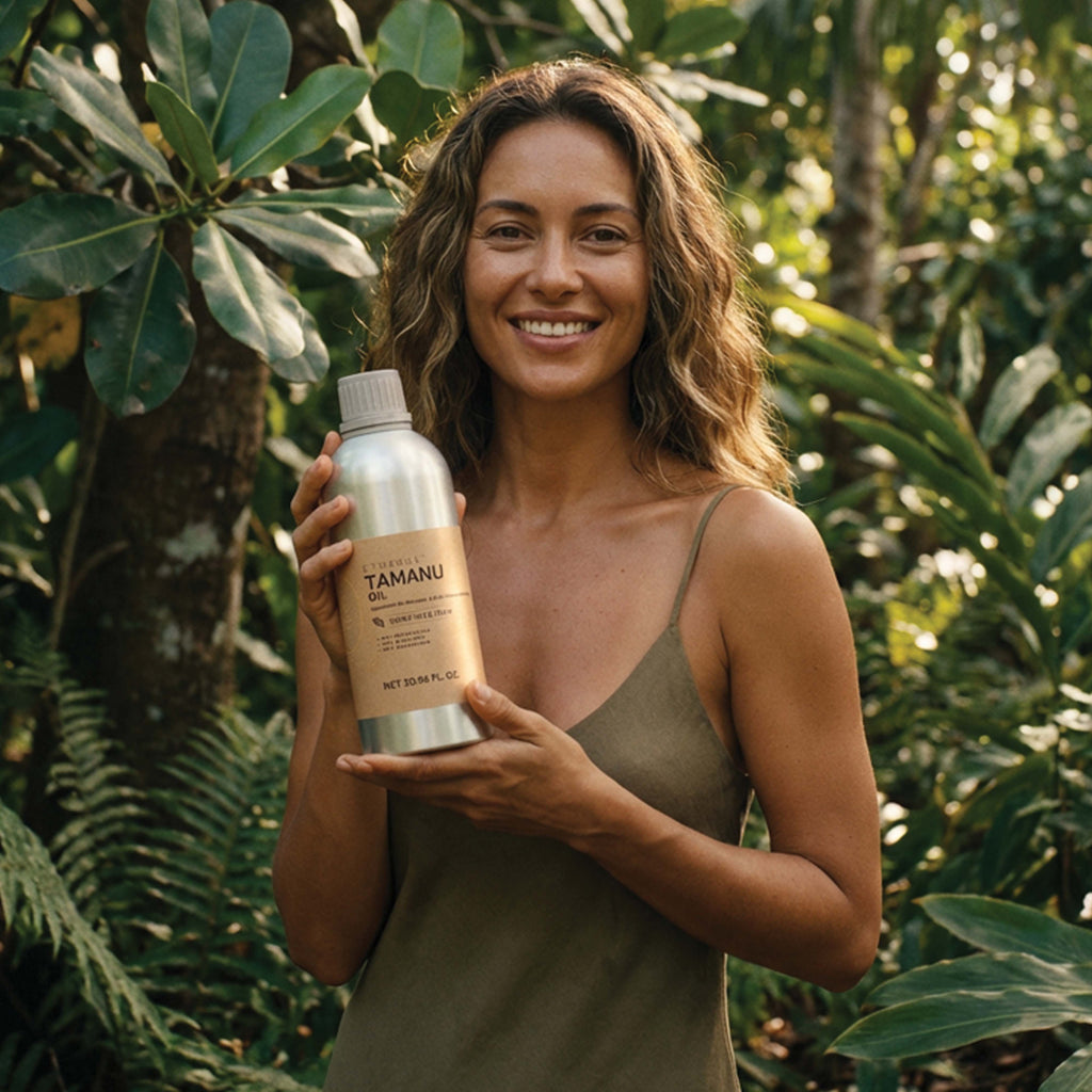 ETHERVA® Tamanu Oil / Unrefined & Raw / Cold Pressed